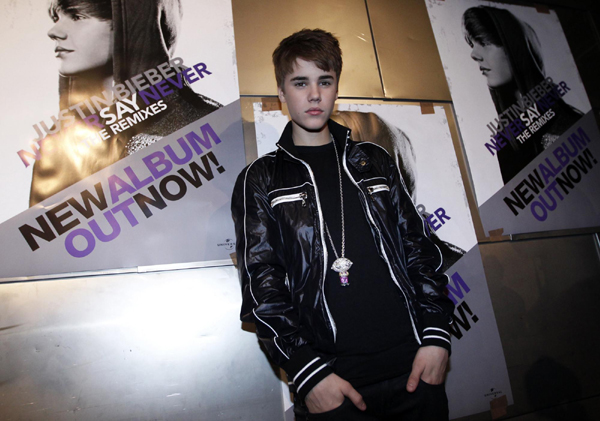 Justin Bieber's concert at the Sportpaleis in Antwerp