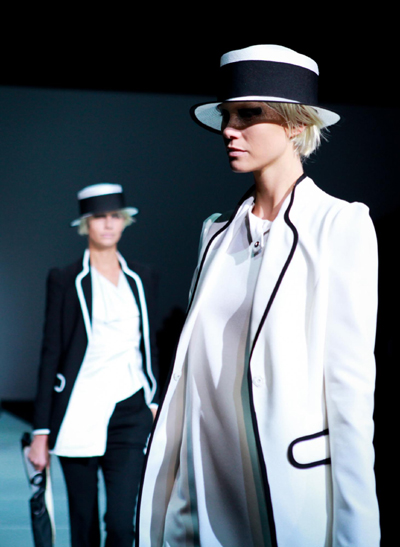 Emporio Armani Spring/Summer 2012 women's collection