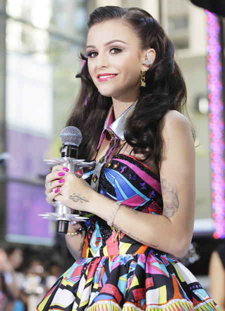 Cher Lloyd performs on 'Today' show