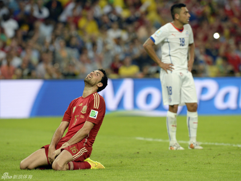衛冕冠軍西班牙出局悲催沮喪