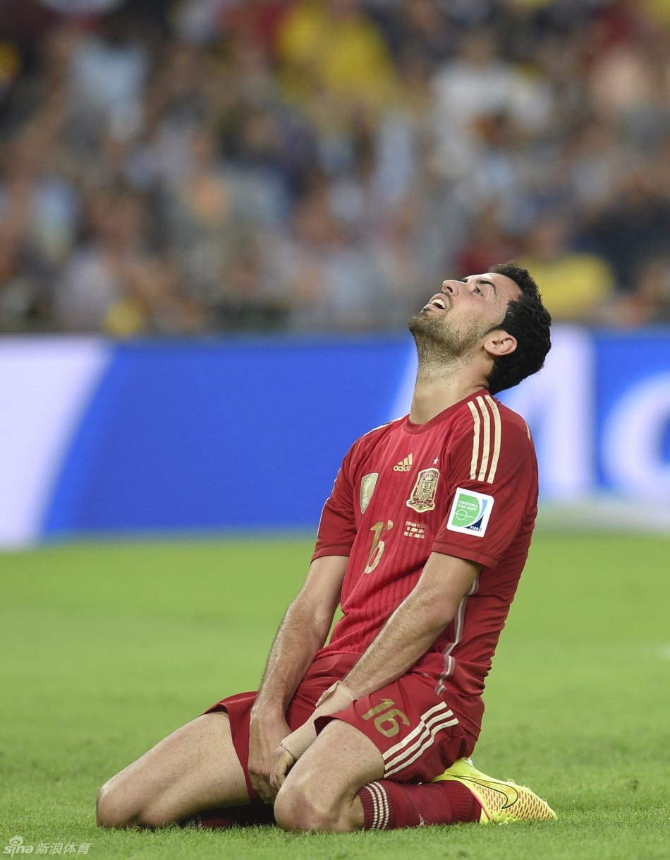 衛冕冠軍西班牙出局悲催沮喪