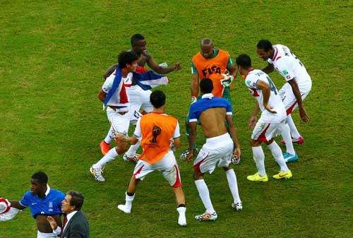 FIFA：哥斯達黎加創(chuàng)造歷史 希臘神話不再延續(xù)
