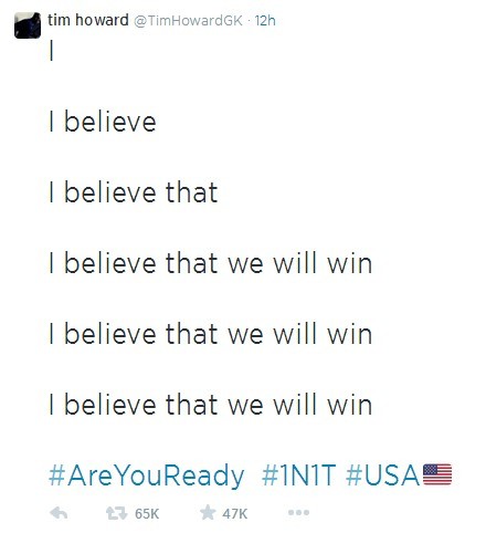 美國惜敗 門將霍華德又被玩壞了