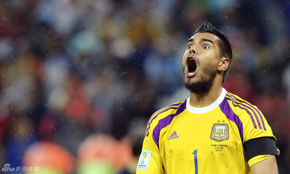 阿根廷點球大戰(zhàn)4比2淘汰荷蘭