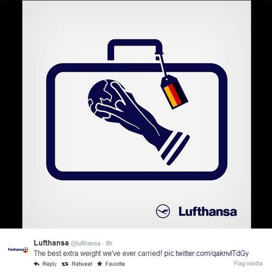 德國漢莎航空慶祝奪冠