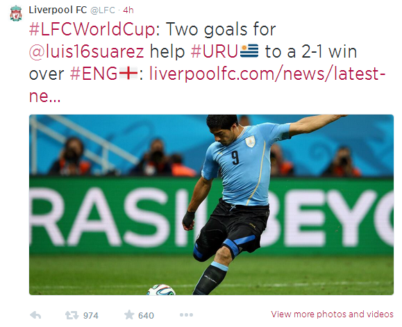 利物浦內戰：英格蘭對烏拉圭