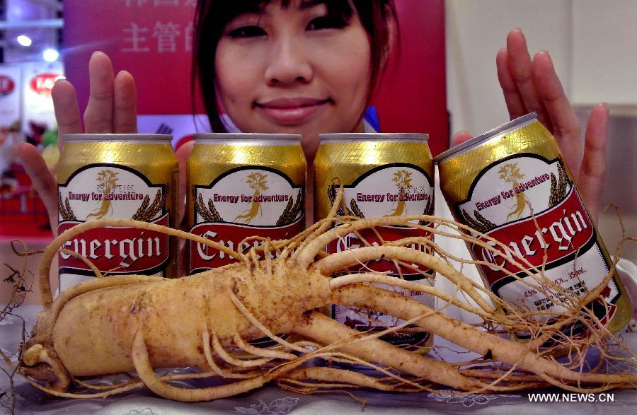 Goods displayed at HOFEX 2013 in Hong Kong