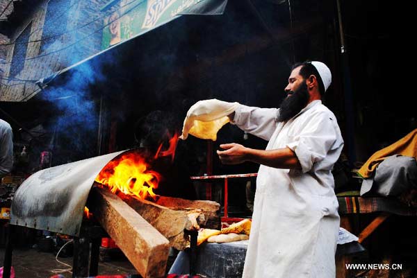 Roadside stall in NW Pakistan