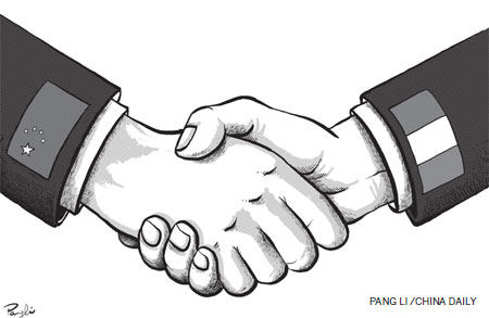 Vice-president embraces Ireland