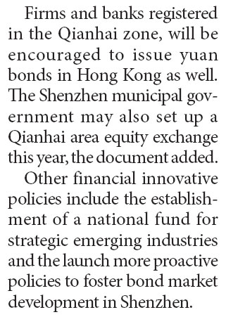 Shenzhen lobbies for yuan cross-border lending scheme