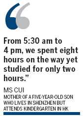 Kids late for school as tangled in red tape