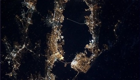 亞馬遜云朵、舊金山夜色 國際空間站俯拍地球美圖