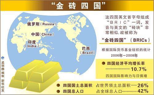 敲打美元謀求國際金融話語權 金磚四國峰會在即