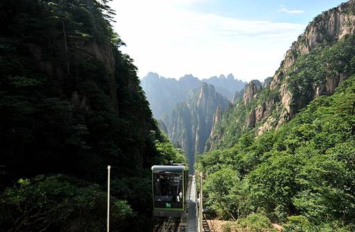 黃山西海大峽谷觀光纜車曝光 7月9日試運(yùn)營(yíng)