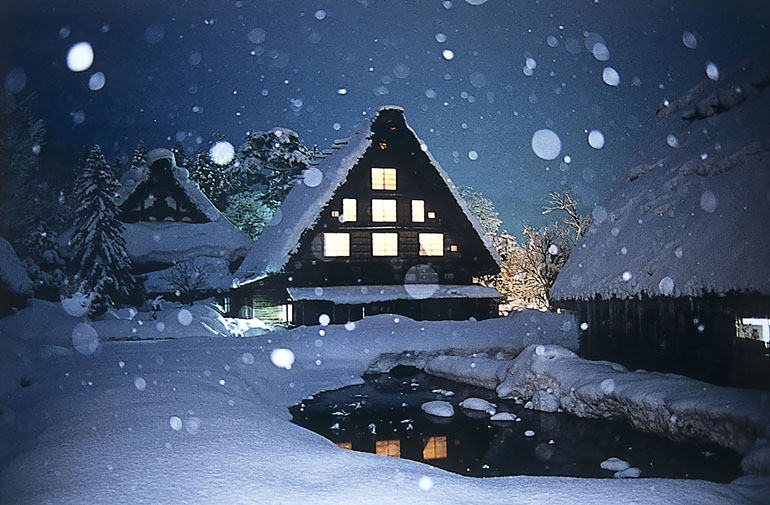 世外桃源！日本岐阜風(fēng)光