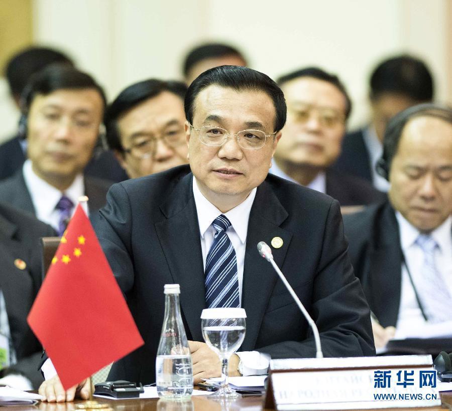 高清：李克強出席上海合作組織成員國總理第十二次會議并發(fā)表講話