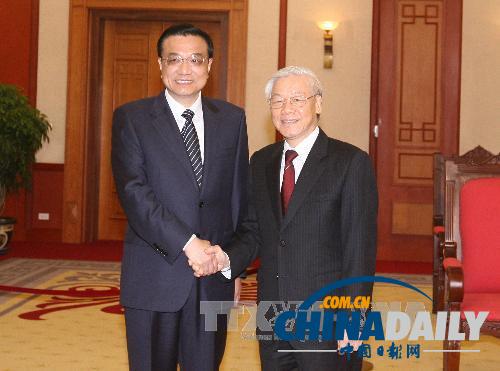 人民報(bào)：李克強(qiáng)訪問(wèn)鞏固中越友好關(guān)系