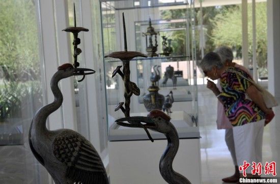 中美元首會晤莊園探秘:游客中心列明清宮廷文物