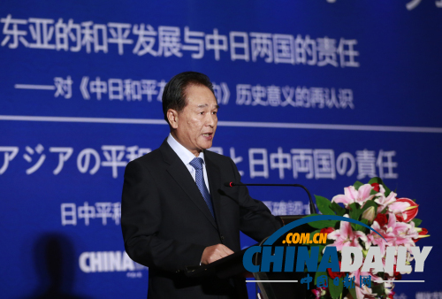 蔡名照：中日兩國應正視歷史 增強戰略互信