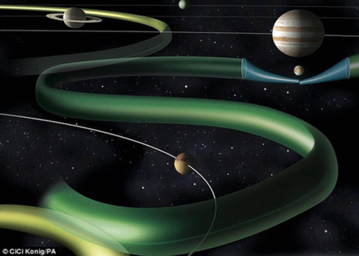 太陽系中任你行！美科學家繪出“星際高速公路”圖
