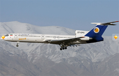 伊朗墜毀客機機型:圖-154M(圖集)