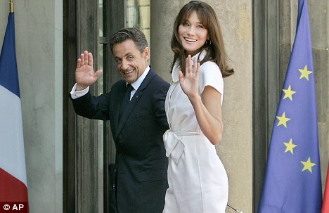 薩科齊告誡老婆勿干預政務 布呂尼不理會