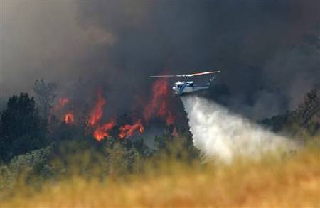 加州山火爆發(fā)燒毀40所民居 施瓦辛格宣布進入緊急狀態(tài)
