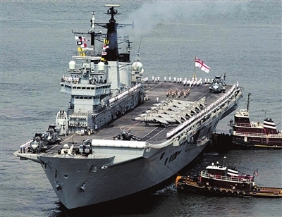 英國海軍擬拍賣航母 應(yīng)對國防預算大幅削減(圖)