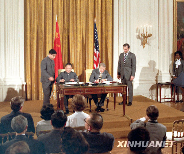 圖說中美領(lǐng)導(dǎo)人歷次會(huì)晤及活動(dòng)