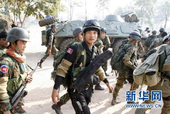 泰柬軍隊(duì)在邊境爭議地區(qū)再次發(fā)生沖突