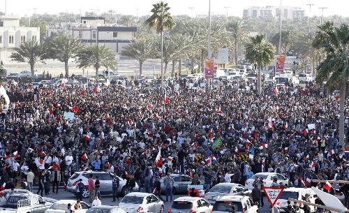 巴林抗議進(jìn)入第三天 反對(duì)黨將與政府舉行談判