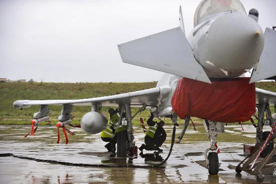 組圖：利比亞首都再遭西方國家戰機襲擊