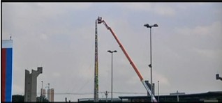 巴西建成世界上最高的樂高積木塔（圖）