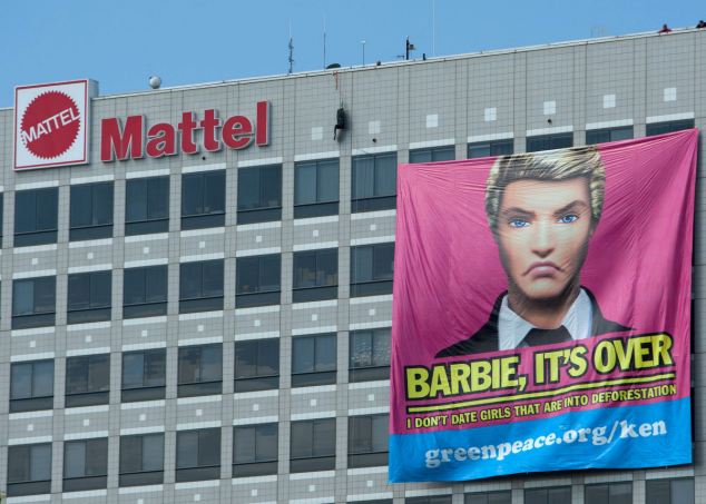 包裝紙原料來自印尼熱帶雨林 芭比娃娃成環保“殺手”