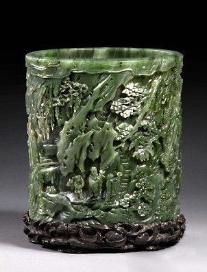 英古宅16件中國玉器拍出1250萬英鎊 買家多為中國人