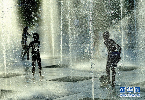 西班牙遭遇高溫天氣