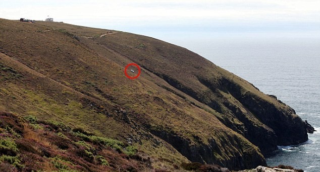 英國(guó)大媽駕車(chē)翻下懸崖 被困20小時(shí)后成功脫險(xiǎn)