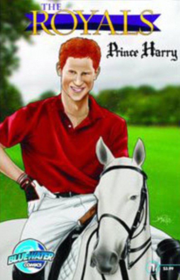 不羈的王室少年——美國推出英國哈里王子漫畫傳記