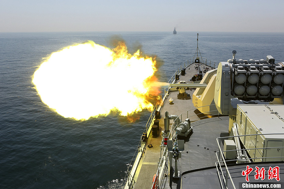 高清：全程直擊“和平－13”多國海上聯(lián)合軍演