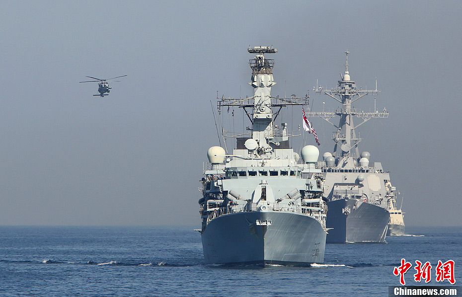 高清：全程直擊“和平－13”多國海上聯合軍演