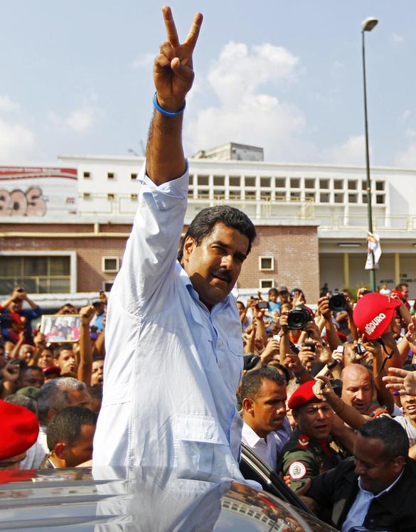 圖說委內瑞拉大選落幕 面對結果幾家歡喜幾家愁