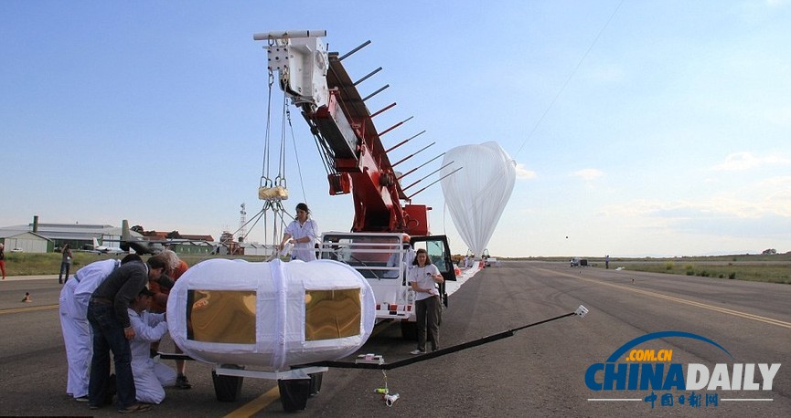 組圖：西班牙公司擬推乘熱氣球游太空服務(wù) 只需2.5萬(wàn)英鎊