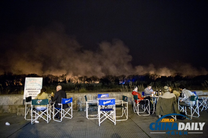 阿根廷首都一生態保育區發生大火（高清組圖）