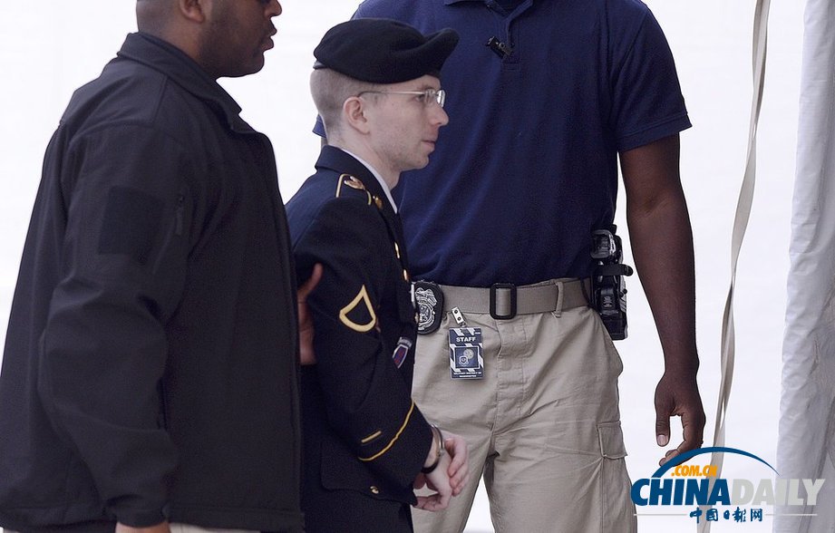 美國泄密士兵曼寧被判處35年監禁 遭服役部隊除名（高清組圖）