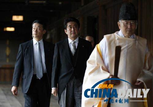 就安倍拜鬼事件 日首相助理被迫撤回批評美國發(fā)言