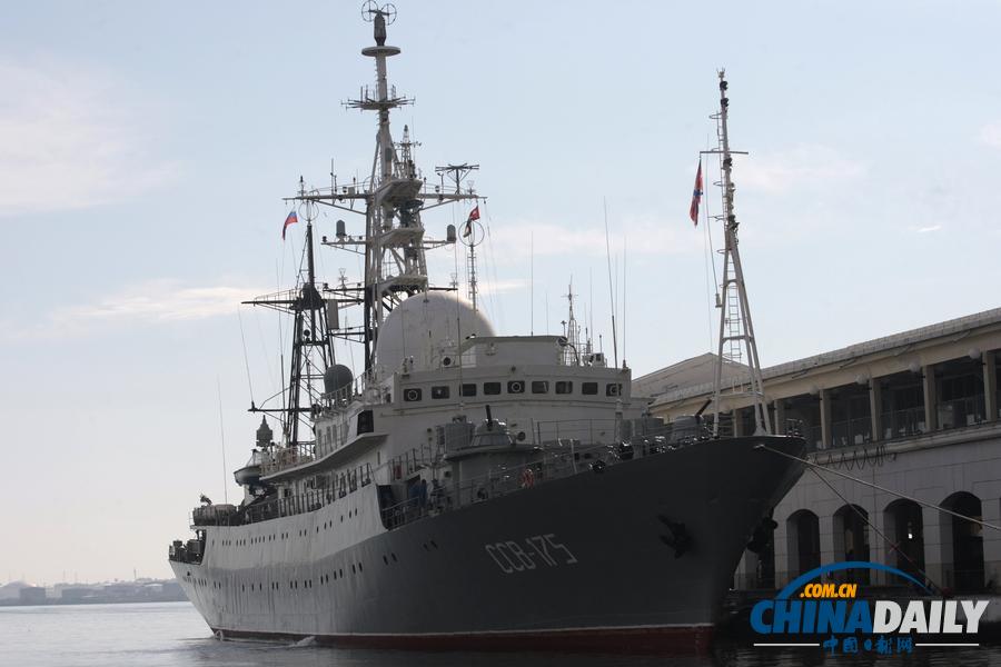 俄羅斯間諜軍艦意外?？抗虐陀屋喆a頭