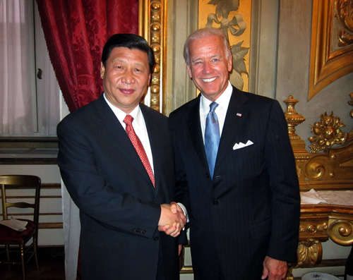 習(xí)近平會(huì)晤美國(guó)副總統(tǒng)拜登