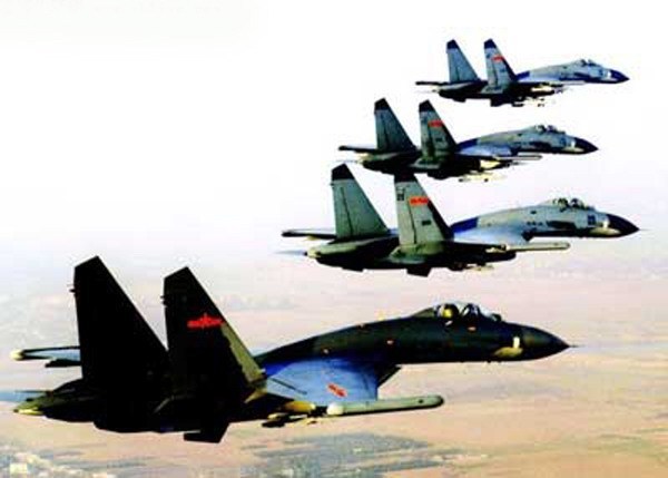 中國空軍現(xiàn)役機型圖集