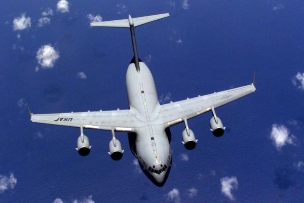 英空軍C-17運輸機
