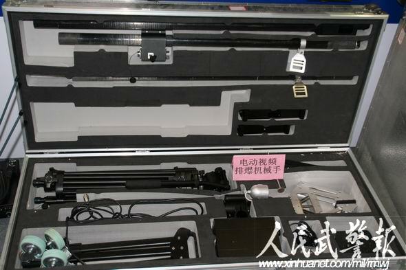 國際警用裝備博覽會:武警研發槍械受關注